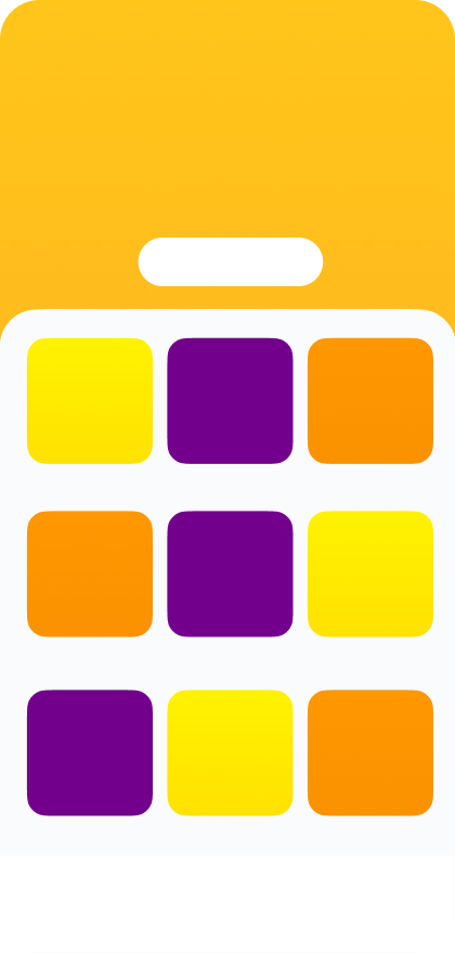 App lotto landing page screenshot